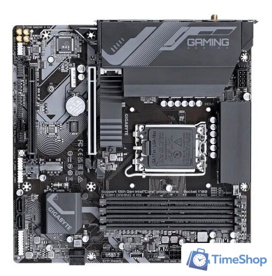 Материнская плата Gigabyte B760M Gaming X AX (rev. 1.x) - Изображение №4 — Интернет-магазин Time-Shop