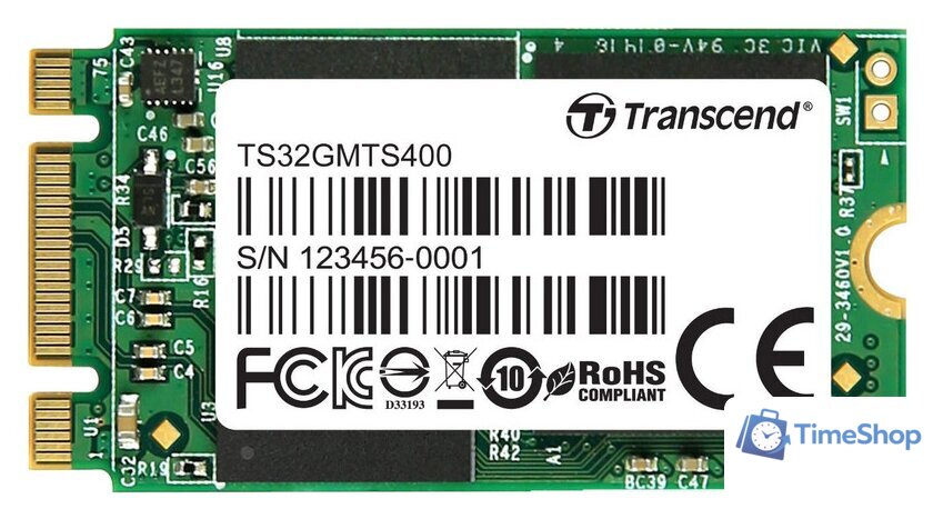 SSD Transcend MTS400 32GB TS32GMTS400S - Изображение №1 — Интернет-магазин Time-Shop
