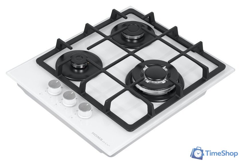 Варочная панель HOMSair HGG433TGCWH - Изображение №3 — Интернет-магазин Time-Shop