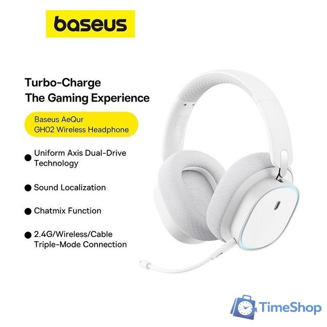 Наушники Baseus AeQur GH02 - Изображение №13 — Интернет-магазин Time-Shop