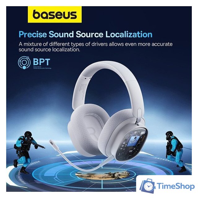 Наушники Baseus AeQur GH02 - Изображение №15 — Интернет-магазин Time-Shop