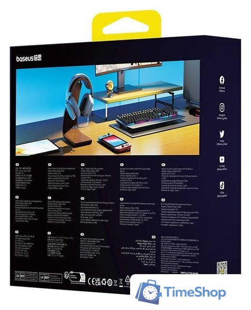 Наушники Baseus AeQur GH02 - Изображение №9 — Интернет-магазин Time-Shop