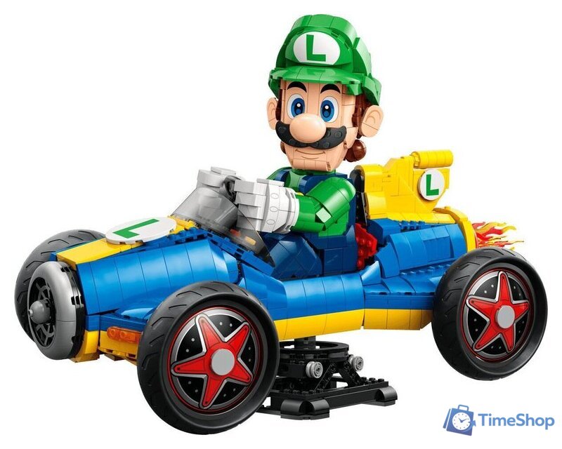 Конструктор LEGO Super Mario 72050 Mario Kart Luigi & Mach 8 - Изображение №2 — Интернет-магазин Time-Shop