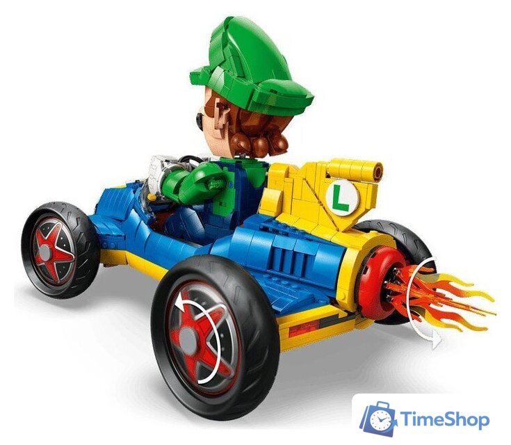 Конструктор LEGO Super Mario 72050 Mario Kart Luigi & Mach 8 - Изображение №3 — Интернет-магазин Time-Shop