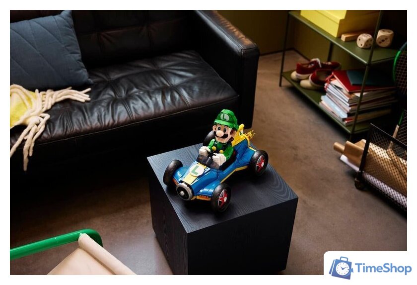 Конструктор LEGO Super Mario 72050 Mario Kart Luigi & Mach 8 - Изображение №6 — Интернет-магазин Time-Shop