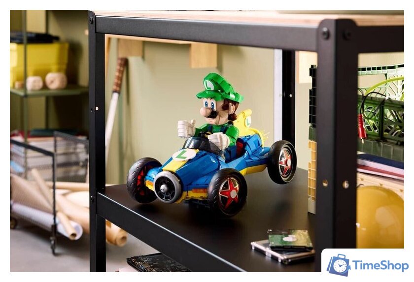 Конструктор LEGO Super Mario 72050 Mario Kart Luigi & Mach 8 - Изображение №7 — Интернет-магазин Time-Shop