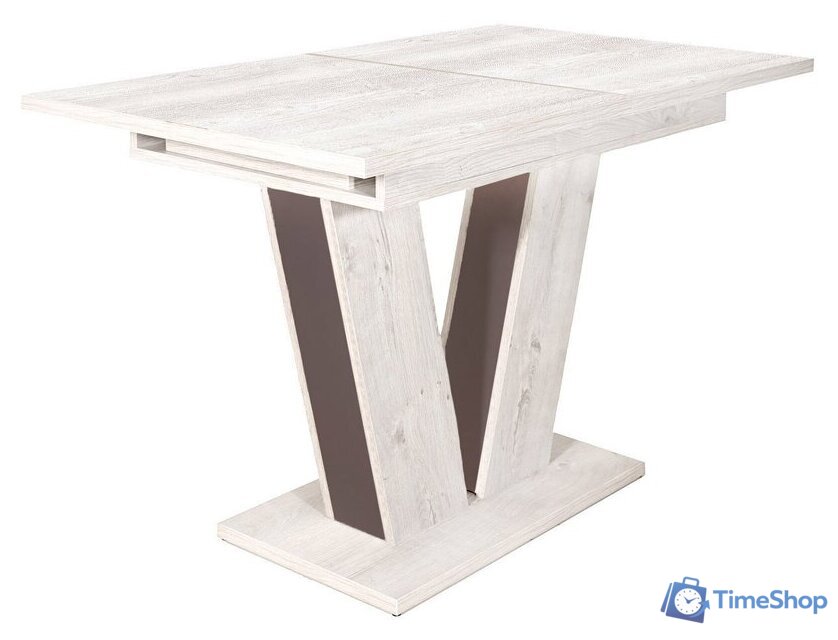 Кухонный стол ЭлиГард Kai 118-157x76x72 (сосна каньон) - Изображение №1 — Интернет-магазин Time-Shop