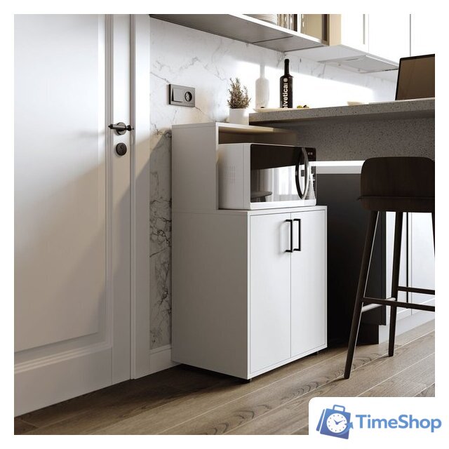 Комод Домаклево Браво 1 (белый) - Изображение №10 — Интернет-магазин Time-Shop