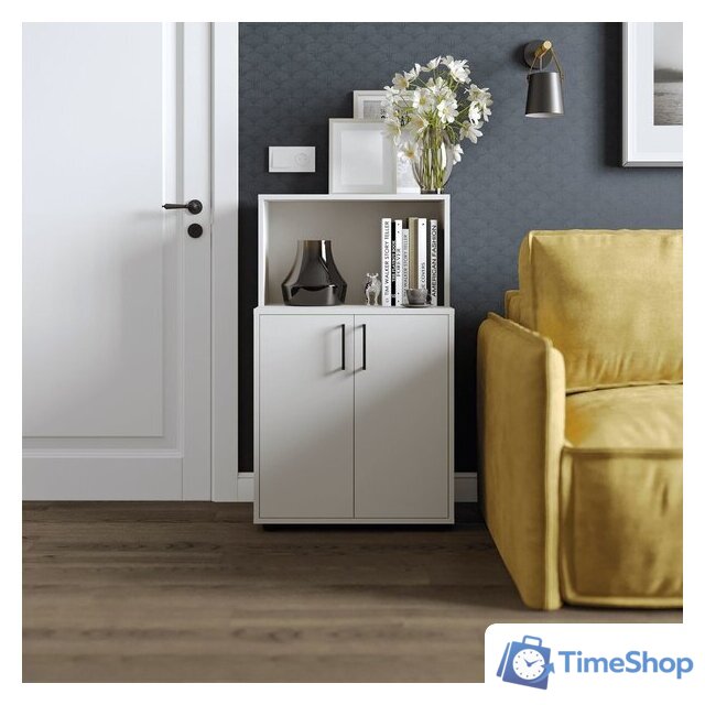 Комод Домаклево Браво 1 (белый) - Изображение №4 — Интернет-магазин Time-Shop