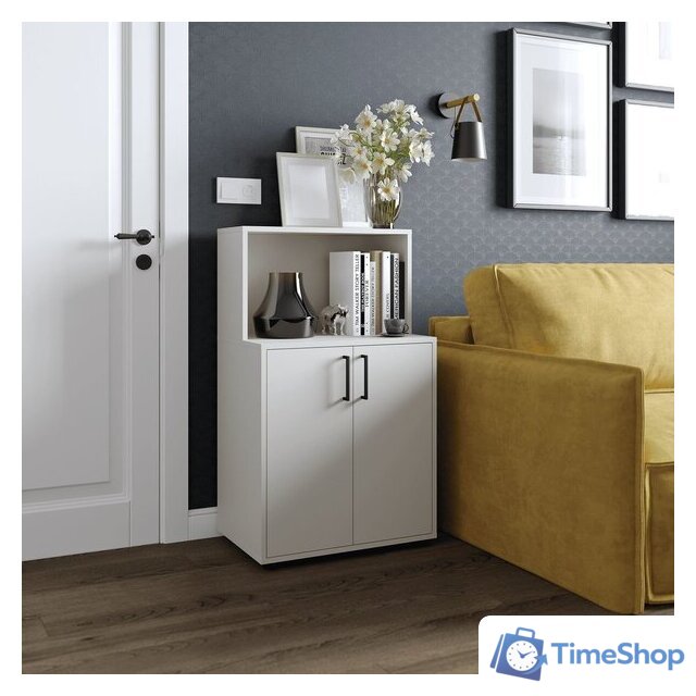 Комод Домаклево Браво 1 (белый) - Изображение №3 — Интернет-магазин Time-Shop