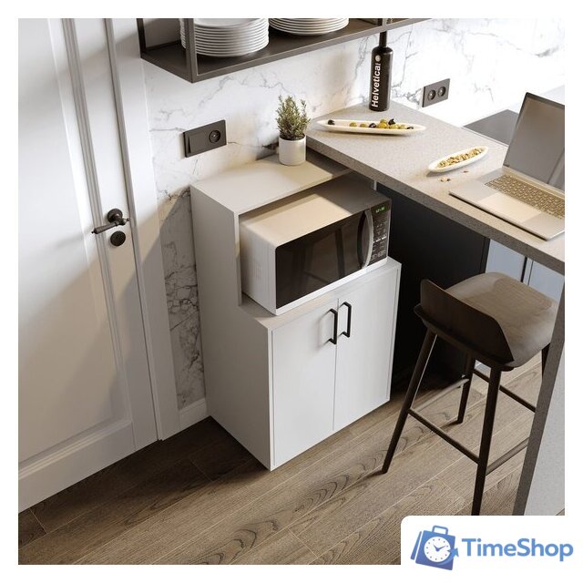 Комод Домаклево Браво 1 (белый) - Изображение №9 — Интернет-магазин Time-Shop