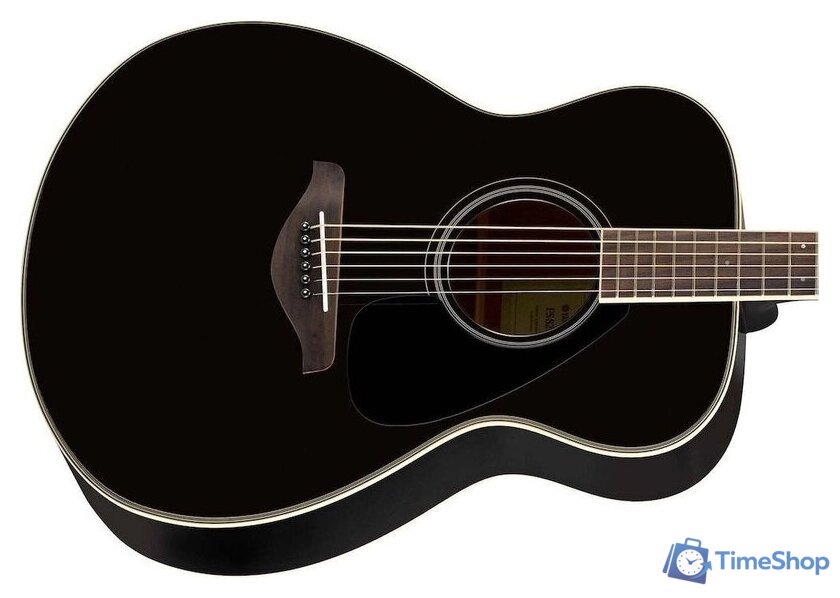 Акустическая гитара Yamaha FS820 (черный) - Изображение №4 — Интернет-магазин Time-Shop