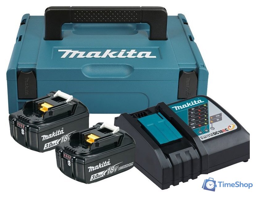 Аккумулятор Makita 197952-5 (18В/2x3 Ah + 7.2-18В + кейс) - Изображение №1 — Интернет-магазин Time-Shop