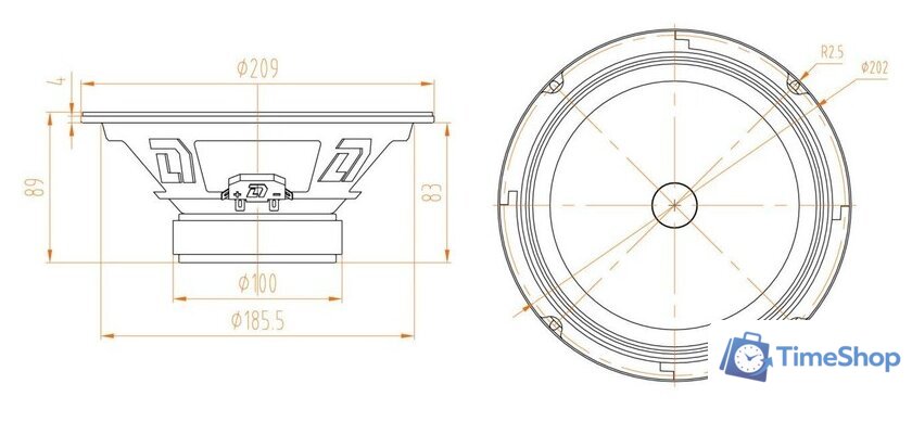 Среднечастотная АС DL Audio Barracuda 200 - Изображение №4 — Интернет-магазин Time-Shop