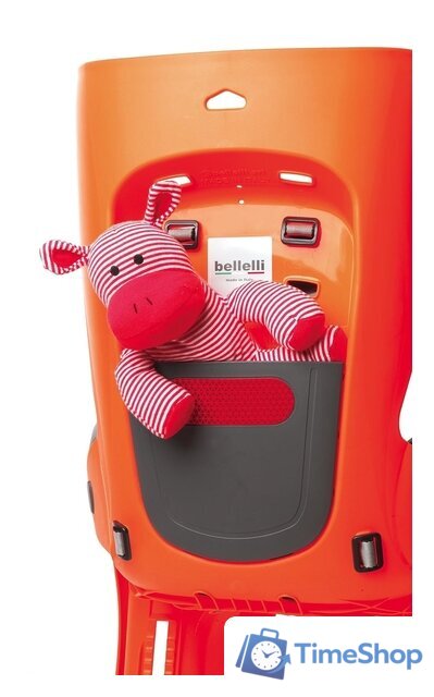 Детское велокресло Bellelli Summer Relax B-Fix (оранжевый) - Изображение №4 — Интернет-магазин Time-Shop