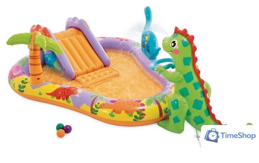 Игровой центр  Intex Dino Park 56139 (201х157х69) - Изображение №2 — Интернет-магазин Time-Shop