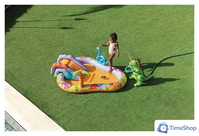 Игровой центр  Intex Dino Park 56139 (201х157х69) - Изображение №8 — Интернет-магазин Time-Shop