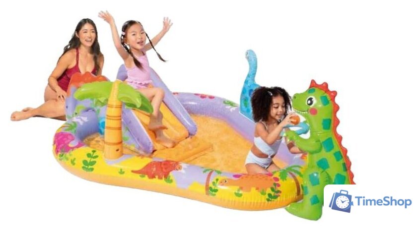 Игровой центр  Intex Dino Park 56139 (201х157х69) - Изображение №1 — Интернет-магазин Time-Shop