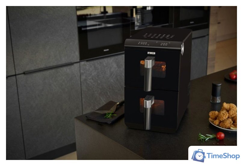 Аэрогриль (аэрофритюрница) Noveen AF5050 X-Line - Изображение №17 — Интернет-магазин Time-Shop