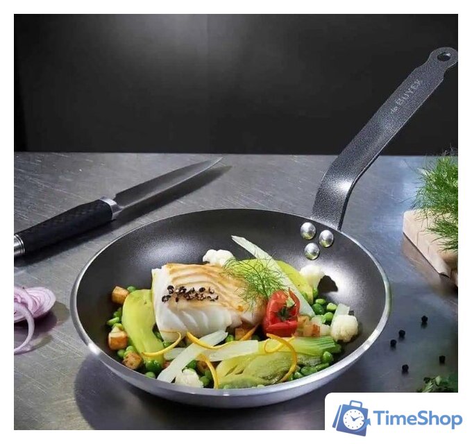 Сковорода De Buyer Choc Induction Resto 8480.32 - Изображение №5 — Интернет-магазин Time-Shop