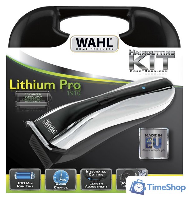Машинка для стрижки волос Wahl Lithium Pro 1910-0469 - Изображение №3 — Интернет-магазин Time-Shop