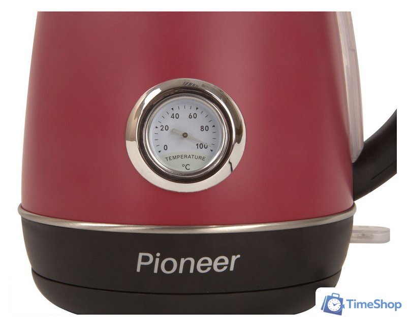 Электрический чайник Pioneer KE565M (черный) - Изображение №4 — Интернет-магазин Time-Shop