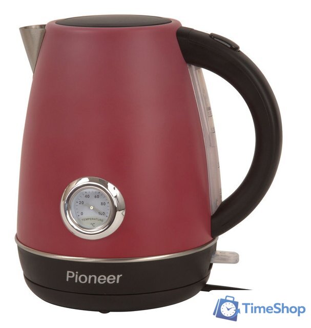 Электрический чайник Pioneer KE565M (черный) - Изображение №2 — Интернет-магазин Time-Shop