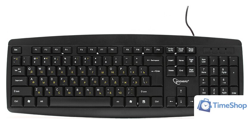 Клавиатура Gembird KB-8351U-BL - Изображение №1 — Интернет-магазин Time-Shop