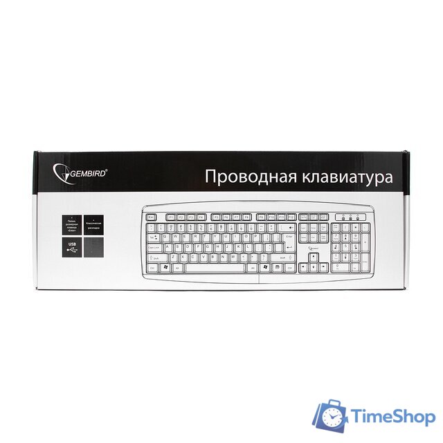 Клавиатура Gembird KB-8351U-BL - Изображение №3 — Интернет-магазин Time-Shop