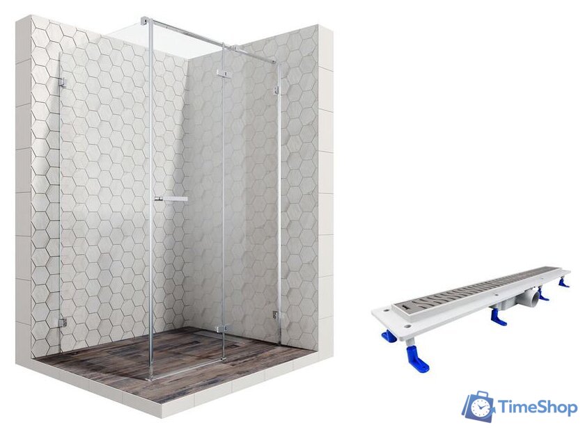 Душевой уголок Ambassador Set 10011103R-ST3 - Изображение №1 — Интернет-магазин Time-Shop