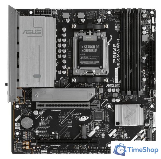Материнская плата ASUS Prime B850M-A WiFi - Изображение №1 — Интернет-магазин Time-Shop