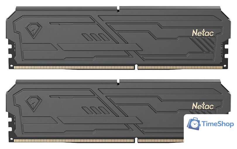 Оперативная память Netac Shadow III 2x16ГБ DDR5 6000 МГц NTSHD5P60DP-32KC - Изображение №1 — Интернет-магазин Time-Shop