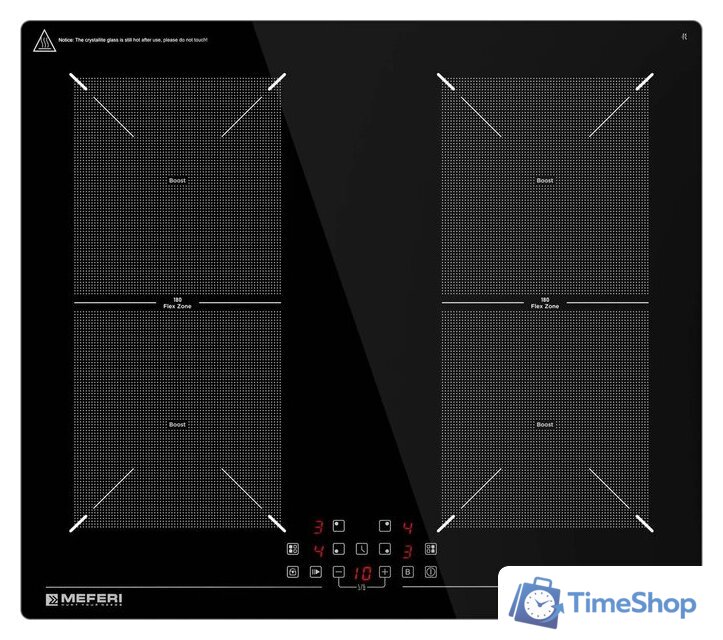 Варочная панель Meferi MIH604BK Ultra - Изображение №2 — Интернет-магазин Time-Shop