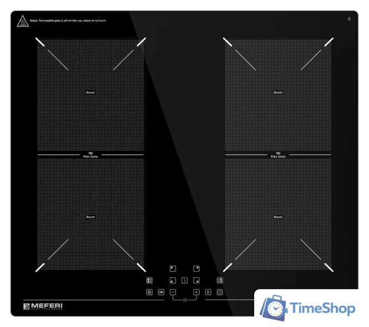 Варочная панель Meferi MIH604BK Ultra - Изображение №1 — Интернет-магазин Time-Shop