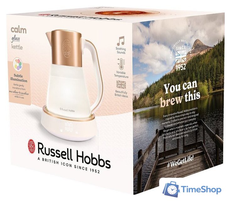 Электрический чайник Russell Hobbs Calm Kettle 27450-70 - Изображение №6 — Интернет-магазин Time-Shop