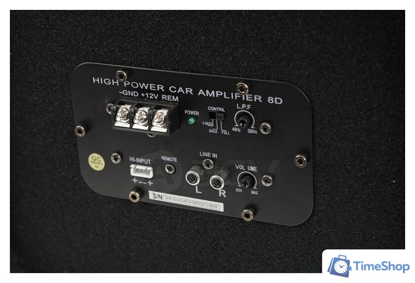 Корпусной активный сабвуфер ACV BTA-10R - Изображение №6 — Интернет-магазин Time-Shop