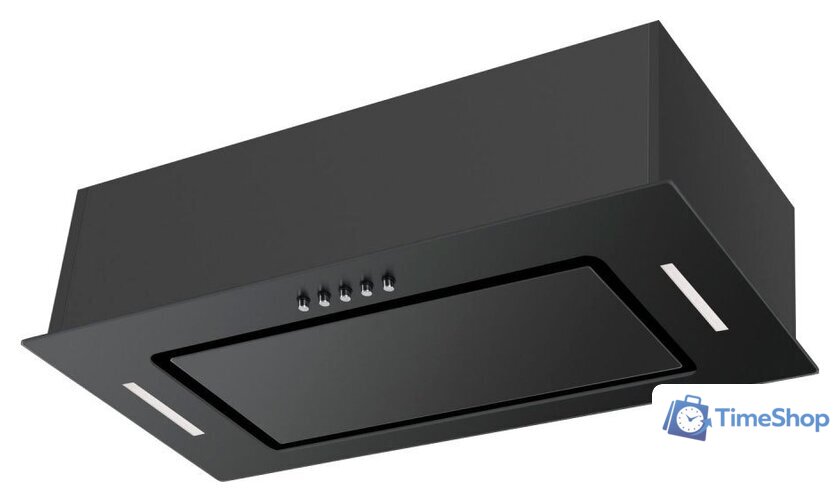 Кухонная вытяжка HOMSair Crocus Push 52 Glass (черный) - Изображение №1 — Интернет-магазин Time-Shop