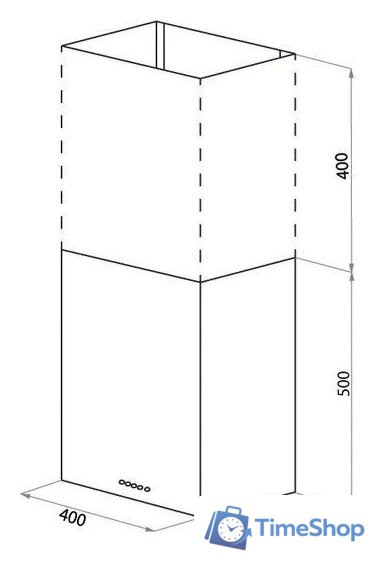 Кухонная вытяжка Meferi ROOMBOX40BK Comfort - Изображение №14 — Интернет-магазин Time-Shop