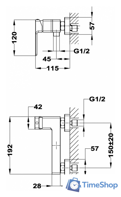 Смеситель TEKA Soller 852311200 - Изображение №2 — Интернет-магазин Time-Shop