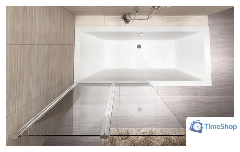 Стеклянная шторка для ванны Rea Agat-2 100 - Изображение №4 — Интернет-магазин Time-Shop