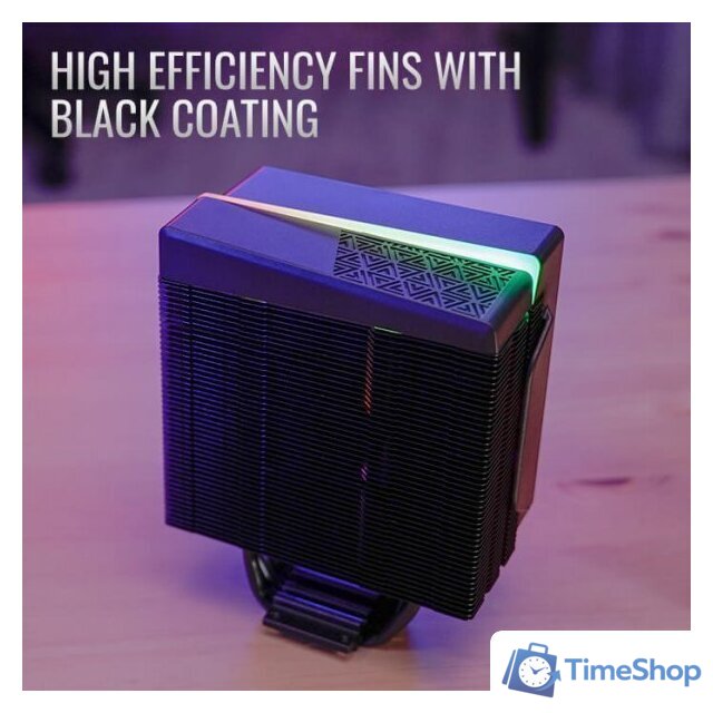 Кулер для процессора AeroCool Cylon 4F WH ARGB PWM 4P - Изображение №6 — Интернет-магазин Time-Shop