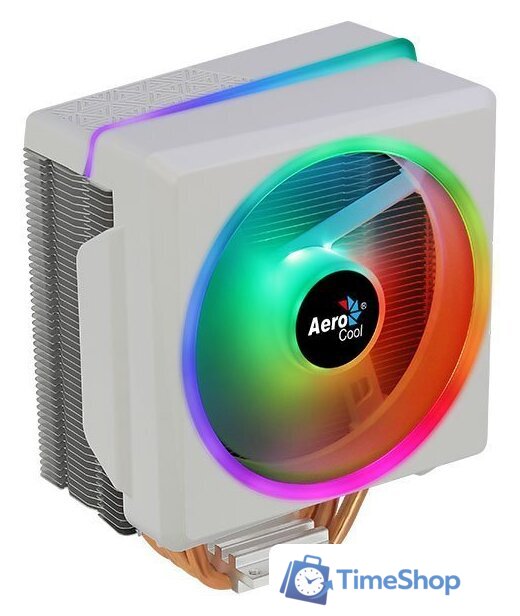 Кулер для процессора AeroCool Cylon 4F WH ARGB PWM 4P - Изображение №1 — Интернет-магазин Time-Shop
