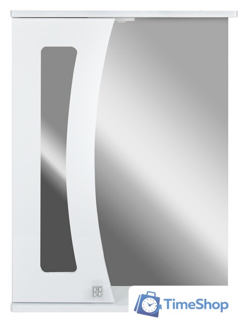  Doratiz Шкаф с зеркалом Селена 60 (белый) - Изображение №2 — Интернет-магазин Time-Shop