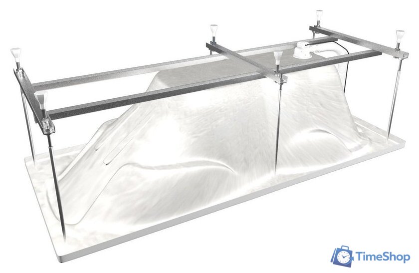 Ванна Triton Цезарь 180x80 (с ножками и экраном) - Изображение №3 — Интернет-магазин Time-Shop