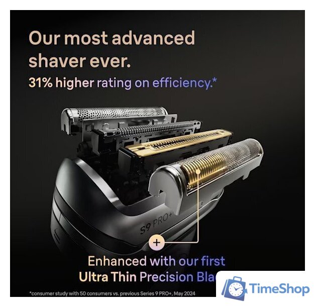 Электробритва Braun Series 9 Pro+ 9660cc - Изображение №7 — Интернет-магазин Time-Shop