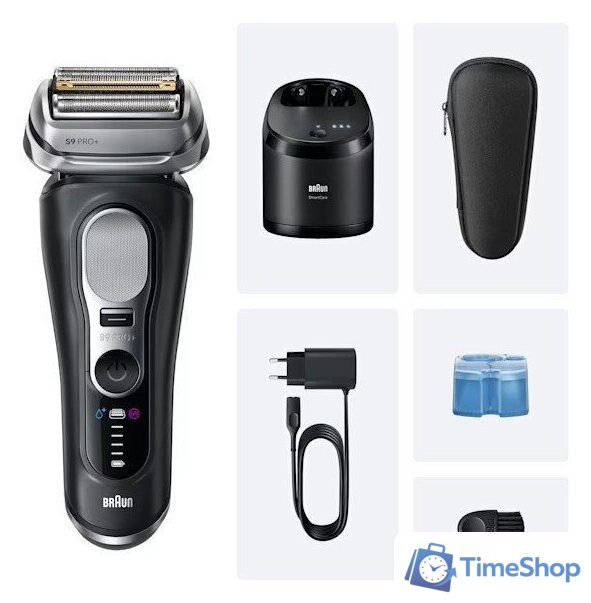 Электробритва Braun Series 9 Pro+ 9660cc - Изображение №1 — Интернет-магазин Time-Shop