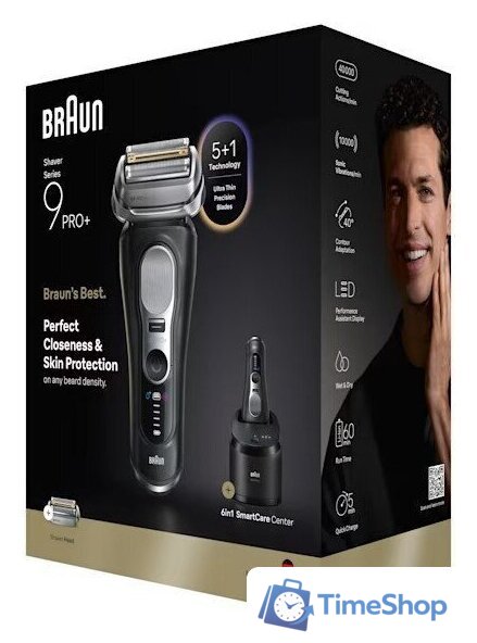 Электробритва Braun Series 9 Pro+ 9660cc - Изображение №2 — Интернет-магазин Time-Shop