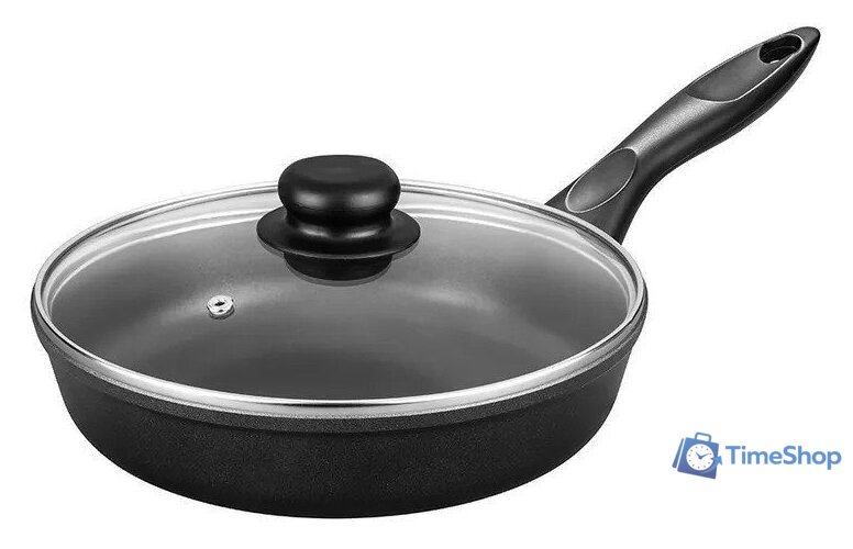 Сковорода Elan Gallery Гармония вкуса 120291 (черный оникс) - Изображение №1 — Интернет-магазин Time-Shop