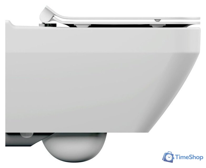 Унитаз подвесной Cersanit Crea Square Clean On DPL EO Slim A63115 - Изображение №5 — Интернет-магазин Time-Shop