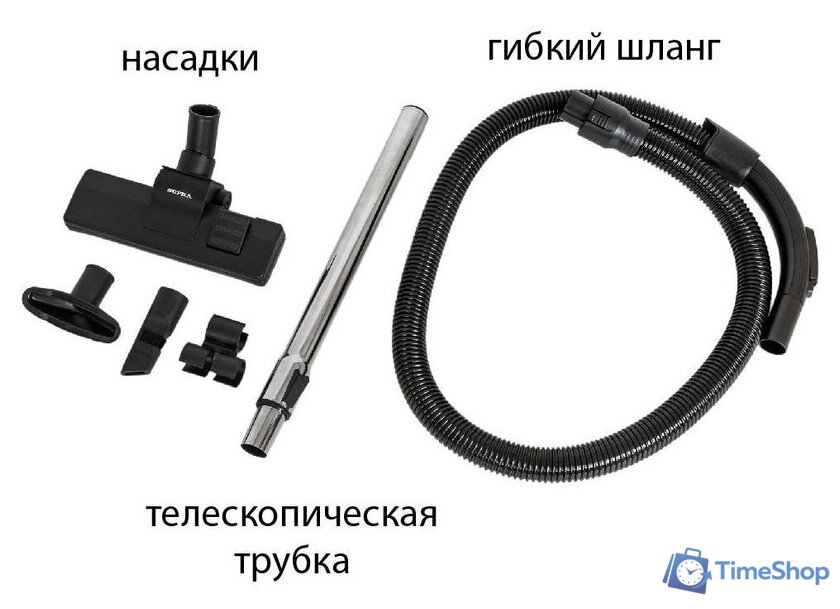 Пылесос Supra VCS-2525 - Изображение №9 — Интернет-магазин Time-Shop